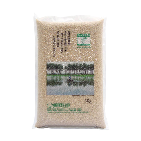 無農薬 あきたこまち 玄米 5kg